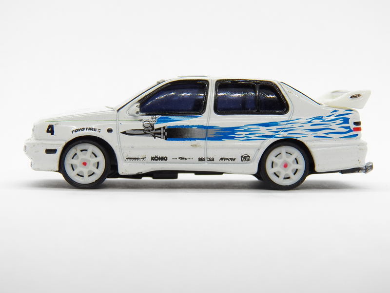 Illustration for article titled What's in the box? Car #13 Racing Champions Volkswagon Jetta - Jesse's ride.